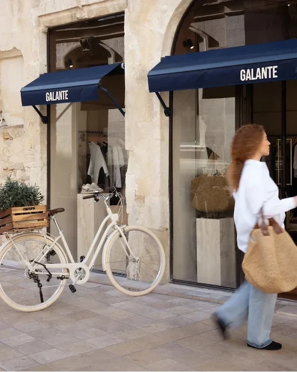 Galante : le e-commerce et la boutique.
