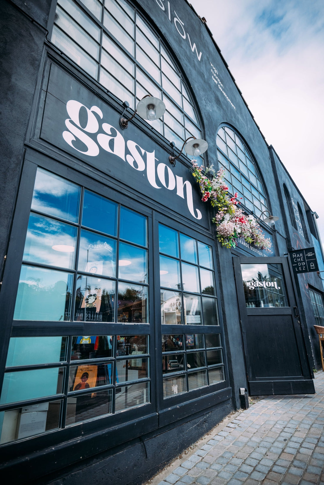 Gaston : Shopify en ligne et en boutique.
